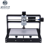 CNC 3018 Pro GRBL contrôle bricolage hors ligne Mini CNC Machine 10 pièces kit de coupe de fraise en bout et 3 axes pcb fraiseuse bois routeur