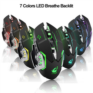 Freewolf X8 Wireless Gaming <b>Mouse</b> 12 Buttons RGB Backlit Rechargeable Optical Sensor Right Hand Ergonomic Design - Product Image 4