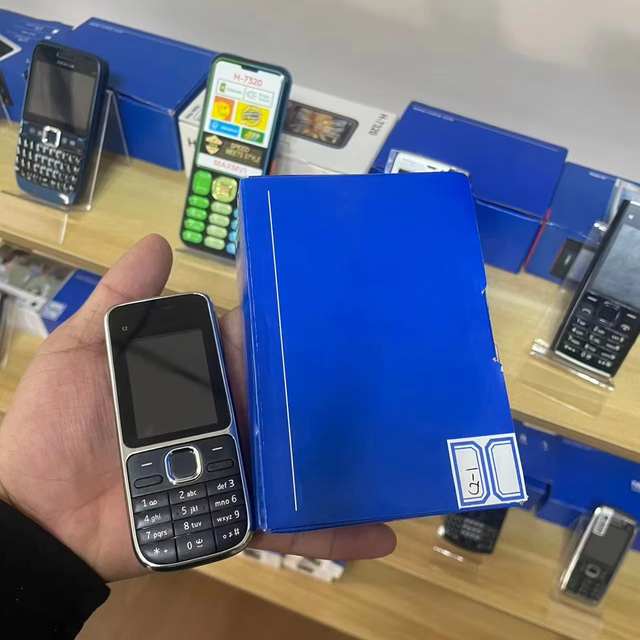 Classic Bestseller Nokio C2-01 3G GSM Ultra-long Standby Time Student Backup Feature Phone with Dual SIM SOS FM Camera