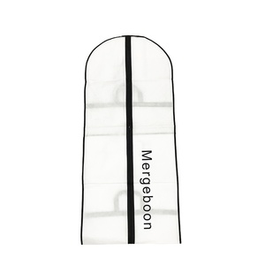 Échantillon Gratuit : Housse de Transport pour Robe de Mariée avec Fermeture Éclair, Sac à Vêtements Longs, Sacs à Costumes RPET - Product Image 1