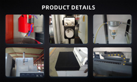 Máquina Rectificadora de Superficies con Mesa Rotatoria de Husillo Horizontal CNC de Alta Precisión y Alta Productividad para Piezas Metálicas