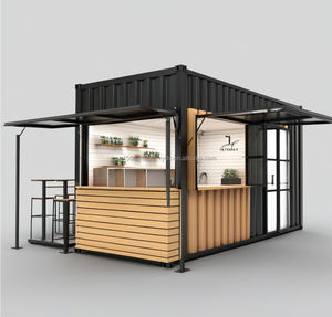 Casa Prefabricada en Contenedor de 20 pies, Estilo Granero de Apple, Oficina Moderna para Jardín, Oficina de Madera Nueva de Una Pieza, Almacén Ecológico con Energía <span class=keywords><strong>Solar</strong></span> y Baño - Product Image 2