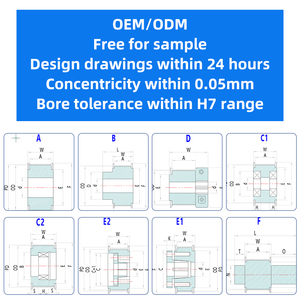 Personnalisé 45 acier 3M 5M 8M 14M poulie synchrone <span class=keywords><strong>en</strong></span> alliage d'aluminium Type de distribution dans l'usine Source - Product Image 6