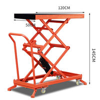Bon marché tabouret de cheval électrique flexible établi de type ciseaux à plate-forme hydraulique à vendre