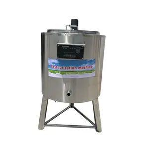 Full Automatic Milk Pasteurizer Machine 100L/150L/200L pasteurized milk filling machine fruit juice pasteurization machine