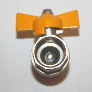 Van Bi Bằng Đồng CE 1/2 "120G OEM Van Bi Tay Cầm Màu Vàng Bướm Tùy Chỉnh Cho Hệ Thống Nước Đóng Gói Công Nghiệp Giá Rẻ - Product Image 5