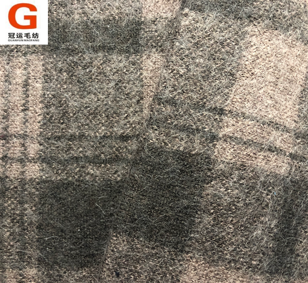 High quality soft touch wool polyester winter sweatshirt fleece fabric