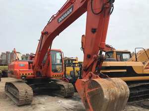 Excavateur Doosan DH225 d'occasion Poids en service de 25 tonnes Composants du moteur et du noyau de la pompe Fabriqués en Corée - Product Image 3