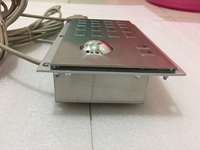 IP65 imperméabilisent le petit clavier numérique monté par clés de kiosque en métal avec la boule de commande ou le touchpad
