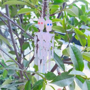 Skeleton <b>Keychain</b> Multi-joint Skeleton <b>Personality</b> Gothic Accessories Halloween Ghost Head Jewelry Korean Fashion 2022 - Product Image 2