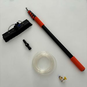 Qingle 3.6M <span class=keywords><strong>panneau</strong></span> <span class=keywords><strong>solaire</strong></span> brosse de <span class=keywords><strong>nettoyage</strong></span> alimenté en eau pôle toit fenêtre <span class=keywords><strong>nettoyage</strong></span> avec 12FT aluminium télescopique longue poignée - Product Image 5