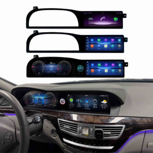 เครื่องเล่นมัลติมีเดีย Android 13 สำหรับรถยนต์ Mercedes Benz S-Class W221 ปี 2006-2013 NTG3.0 3.5 รองรับ Wireless CarPlay พร้อมระบบ GPS อัปเกรดหน้าจอ - Product Image 1