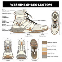 Chaussures de sport antidérapantes personnalisées de haute qualité pour hommes, chaussures décontractées en PU et mesh, design personnalisé, chaussures de course