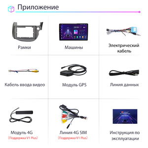 Junsun V1 RU Stock, CarPlay Inalámbrico para HONDA FIT <span class=keywords><strong>JAZZ</strong></span> 2007-2013, Android <span class=keywords><strong>Auto</strong></span>, Navegación GPS, Radio para <span class=keywords><strong>Auto</strong></span>, Multimedia, Estéreo para <span class=keywords><strong>Auto</strong></span> - Product Image 6