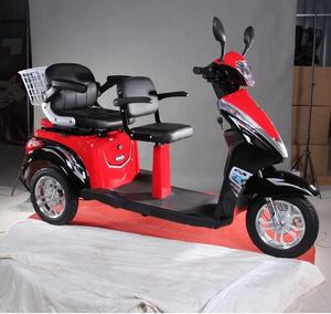 Scooter de mobilité électrique intelligent 2 places Rickshaw Scooter Heavy Duty 1000W 60V Moteur ouvert Type de corps pour adultes - Product Image 6