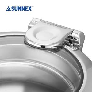 Sunnex หม้ออุ่นอาหารทำจากสแตนเลสสตีล, หม้ออุ่นอาหารที่ทำซุป6L เหนี่ยวนำช่วง36ซม. - Product Image 3
