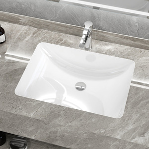Gray minimalist bathroom cabinet with smart <b>mirror</b> cabinet LED light strip <b>white</b> washbasin suspended cabinet body - Product Image 5