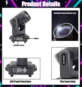 Luz de Cabeza Móvil Baiqi Beam 250W Luces de Discoteca Lyre LED para Escenario Discoteca Club DJ Sharpy Beam 250 - Product Image 3