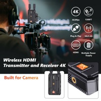Émetteur et récepteur HDMI sans fil 4K, portée de transmission de 200 m, transmetteur-récepteur vidéo sans fil pour la maison, l'église et la diffusion en direct