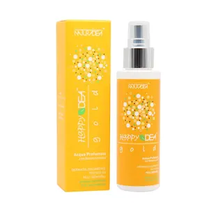 Happy dea Gold Körper wasser Vegan Functional Bio mit Rhodiola rosea zum Entspannen von Antistres und Wellness 100ml Italienisch Hohe Qualität