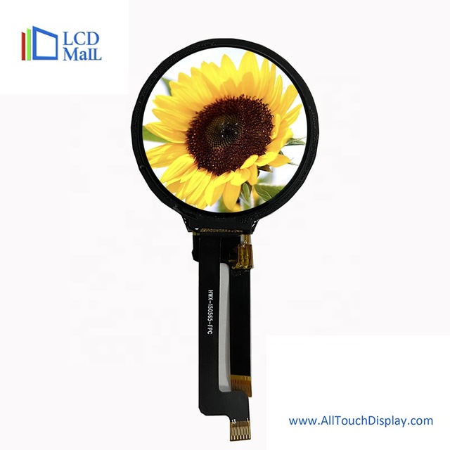 Custom 1.28 inch Round IPS TFT Round lcd display module for Smart Watch