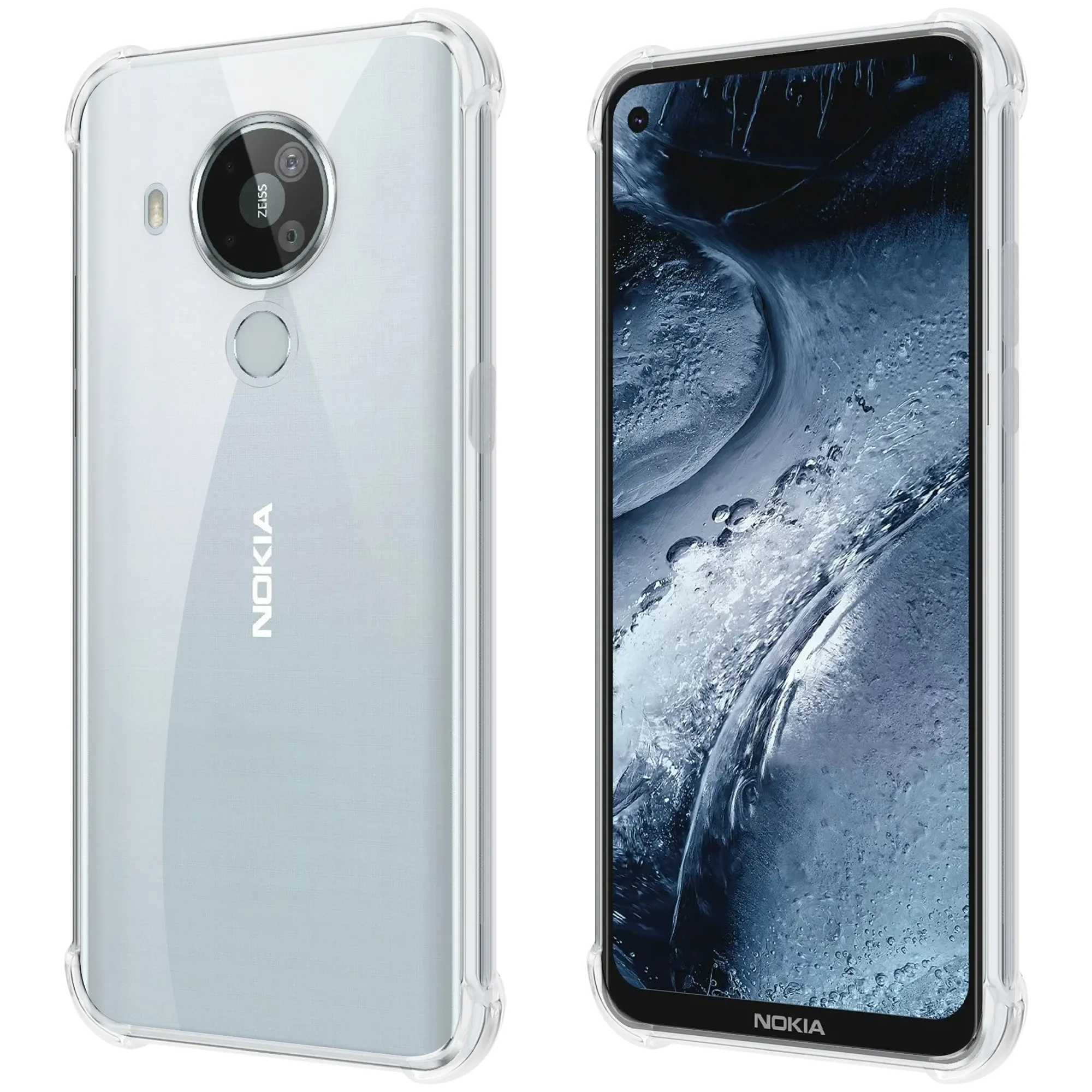 Ultra ince silikon şeffaf jel cep telefonu kılıfı için Nokia 7.3 için yumuşak TPU telefon kapağı Nokia 7.3 için