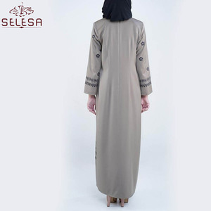 New ramadan Hot Bán iman hồi giáo Dresses vải phụ nữ hồi giáo quần áo hijab jubah hồi giáo Malaysia - Product Image 3