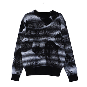 เสื้อถักแบบสวมหัวคอกลมแขนยาวสำหรับผู้ชายเสื้อกันหนาวลำลองแฟชั่นสำหรับ2025ออกแบบโลโก้ได้ตามต้องการ - Product Image 2