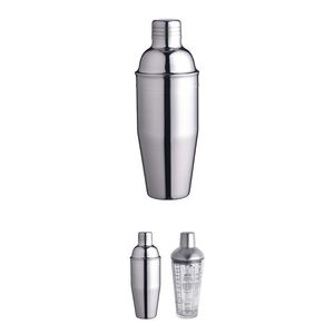 ขวดเชคไวน์ค็อกเทลแก้วใสฝาโลหะพร้อมโลโก้สั่งทำสำหรับบาร์ - Product Image 2