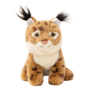 Nuovo Peluche Leopardo Giallo Transfrontaliero, Bambola Realistica di Lince, Giocattolo per Libri Illustrati, Gatto delle Montagne, Gatto Leopardo - Product Image 1