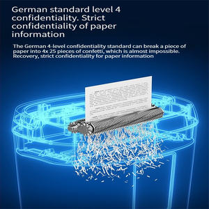 Déchiqueteuses Deli GA590, spéciales pour le bureau, petites, électriques, domestiques, commerciales, broyeurs <span class=keywords><strong>de</strong></span> papier automatiques, déchiqueteuses <span class=keywords><strong>de</strong></span> <span class=keywords><strong>documents</strong></span> - Product Image 2