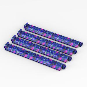 Poussoir Mah Jongg à impression multicolore en plastique durable tout-en-un Support de tuile de Mahjong américain pour la <span class=keywords><strong>nuit</strong></span> de jeu - Product Image 1