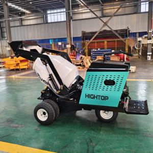 HT800 Marca HIGHTOP Mini Betoniera 400L Autocaricante Mini Dumper Portatile Miscelatore Automatico di Cemento su Ruote - Product Image 1