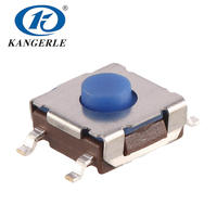 Interrupteur à bouton-poussoir micro SMD Chinakel 6x6 pour volant de voiture, en plastique, étanche IP67, interrupteur tactile 12V DC
