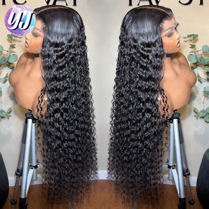 Perruque bouclée profonde 13x6 sans colle, perruques pour femmes, fournisseurs, densité 200, dentelle transparente 13x4, pré-épilée, longue longueur, pré-coupée - Product Image 4