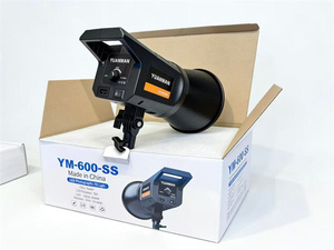 YM600SS Nouvelle Lumière d'Appoint Professionnelle de Haute Qualité 100W pour Photographie, Éclairage d'Intérieur pour Photos et Vidéos, Idéal pour la Prise de Vue Culinaire et les Diffusions en Direct - Product Image 5