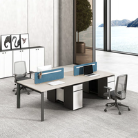 Conception minimaliste écologique Poste de travail ergonomique pour le personnel Postes de travail et bureaux professionnels