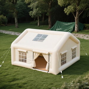 Tente de camping gonflable luxueuse et confortable, tissu Oxford de haute qualité, grand espace pour les aventures en famille en plein air - Product Image 6