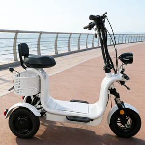 Scooter électrique 3 roues 48V 500W/1000W pour adultes, avec siège confortable, longue autonomie, directement de l'usine - Product Image 1