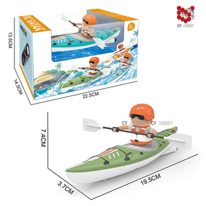 <span class=keywords><strong>Kayak</strong></span> télécommandé haute vitesse avec fonction « Suivez-moi » Télécommande 30M Prêt à l'emploi Jouet aquatique pour enfants Cadeau Télécommande - Product Image 2