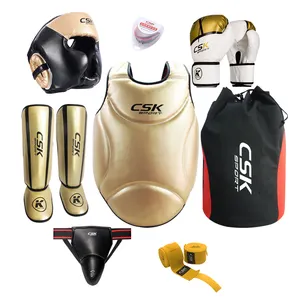 China professional boxing equipment supplier custom made boxing training sport set kit for kids kickboxing mma sanda