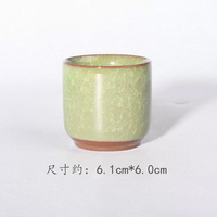 Nouveaux pots de jardin succulents en céramique mignons, jardinière avec drainage