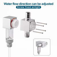 Diffuseur de CO2 externe pour aquarium UUIDEAR, en métal carré, pour aménagement paysager d'aquarium, AQUAPlant, atomiseur de CO2 DIY, système de CO2 pour aquarium