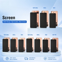 Écrans de téléphone portable pour Samsung S25 Ultra S24 Plus S23 S22 S21 S20 – Remplacement d'écran OLED avec châssis