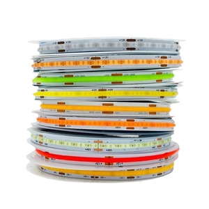 Dot-Free <span class=keywords><strong>COB</strong></span> <span class=keywords><strong>400</strong></span> <span class=keywords><strong>LED</strong></span> Strip ánh sáng 12V 24V PVC IP44/Wifi kiểm soát 3mm/5mm/8mm/10mm 3000K/4000K/6000K ánh sáng mềm mại - Product Image 1