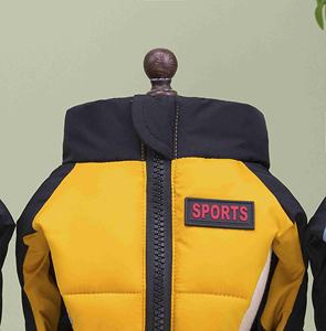 लक्जरी कपास क्लासिक हल्के धोने योग्य फोल्डेबल वाटरप्रूफ और सजावटी अनुकूलन कुत्ते कोट - Product Image 6