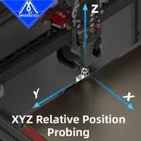 Herramienta de Calibración de Boquillas Mellow MultiHead Zero Precision XYZ para Impresoras 3D FDM Idex/INDX/Stealthchanger Multicolor