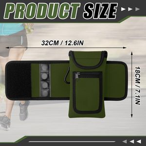 Sac de sport magnétique, pochette magnétique pour bouteille d'eau, porte-bouteille d'eau, accessoires de sport, pochette pour bouteille d'eau avec poche pour clés - Product Image 2