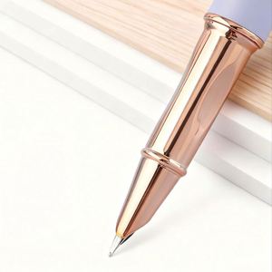 Custom Logo High Quality 1.0mm Erasable Business Gift Classic Design Rainbow <b>Color</b> Metal Fountain <b>Pen</b> Promotional Ballpoint <b>Pens</b> - Product Image 3