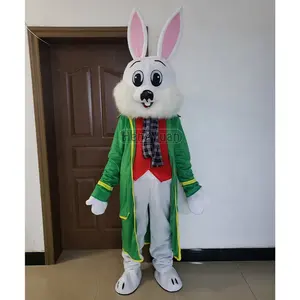 Hengyuan Kostum Karakter Kartun Maskot Kelinci Paskah Kostum Cosplay Dewasa Pesta Halloween Natal Kustom